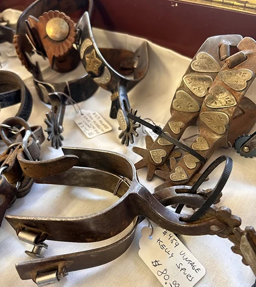 antique spurs